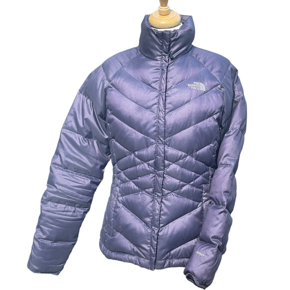 The North Face Jackets & Blazers - The North Face Metallic Purple 550 Puffer Down Jacket - Women's Size Medium